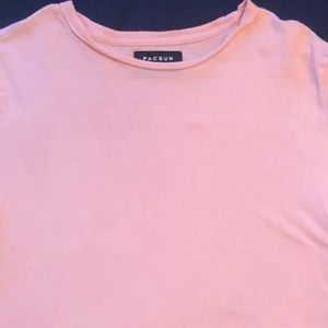 Pink Pascun plain med sized tee